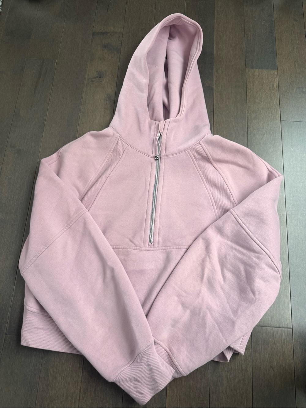 lululemon athletica Pink Half-Zip Hoodie